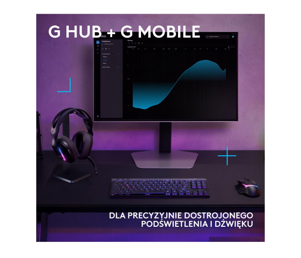 LOGITECH G522 Lightspeed czarne 981-001544 - 1339159 - zdjęcie 12